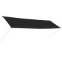 Toldo retráctil 400x150 cm gris antracita de vidaXL, Toldos - Ref: Foro24-143763, Precio: 77,51 €