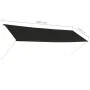 Einziehbare Markise 400x150 cm anthrazitgrau von vidaXL, Markisen - Ref: Foro24-143763, Preis: 75,55 €, Rabatt: %