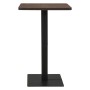 Bistrotisch in dunkelgrauer Aschefarbe, 78,5x78,5x107 cm. von , Küchen- und Esstische - Ref: Foro24-321929, Preis: 140,76 €, ...