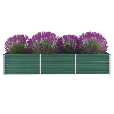 Grünes Gartenbett aus verzinktem Stahl, 240 x 80 x 45 cm von , Töpfe und Pflanzgefäße - Ref: Foro24-44843, Preis: 66,89 €, Ra...