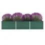 Grünes Gartenbett aus verzinktem Stahl, 240 x 80 x 45 cm von , Töpfe und Pflanzgefäße - Ref: Foro24-44843, Preis: 66,89 €, Ra...