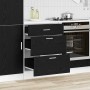 Gabinete Base de Cocina Riga Roble Negro 60 x 46 x 81,5 cm en Armarios de cocina | Comprar online en Foro24