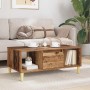 Mesa de Café con cajón Madera envejecida 90 x 50 x 26.5 cm en Mesas de centro | Comprar online en Foro24
