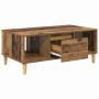 Mesa de Café con cajón Madera envejecida 90 x 50 x 26.5 cm en Mesas de centro | Comprar online en Foro24