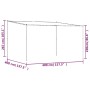 Pavillon aus Stahl und weißem Stoff 4x4 180 g/m² von , Zelte und Pavillons - Ref: Foro24-362464, Preis: 250,60 €, Rabatt: %