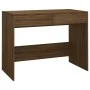 Schreibtisch aus eichenbraunem Holzwerkstoff, 101 x 50 x 76,5 cm von , Schreibtische - Ref: Foro24-812998, Preis: 107,04 €, R...