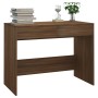 Escritorio madera de ingeniería marrón roble 101x50x76,5 cm de , Escritorios - Ref: Foro24-812998, Precio: 114,99 €, Descuent...