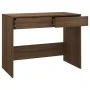 Schreibtisch aus eichenbraunem Holzwerkstoff, 101 x 50 x 76,5 cm von , Schreibtische - Ref: Foro24-812998, Preis: 107,04 €, R...