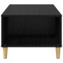 Mesa de Café Roble Negro 90 x 50 x 35 cm Madera de ingeniería en Mesas de centro | Comprar online en Foro24