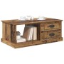 Mesa de Café con cajón Madera envejecida 90 x 50 x 35 cm en Mesas de centro | Comprar online en Foro24