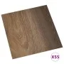 Lamas para suelo autoadhesivas 55 uds PVC marrón 5,11 m² by , Floors and carpets - Ref: Foro24-324667, Price: 68,22 €, Discou...