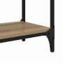 Mesa Consola con estante Roble artesanal 100 x 29 x 75 cm en Mesas auxiliares | Comprar online en Foro24