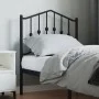 Schwarzes Metallkopfteil 75 cm von , Kopf- und Fußteile - Ref: Foro24-373815, Preis: 21,16 €, Rabatt: %