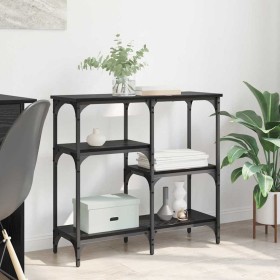 con estante con almacenamiento Roble negro Madera contrachapada en Mesas auxiliares | Comprar online en Foro24