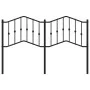 Kopfteil aus schwarzem Metall, 140 cm von , Kopf- und Fußteile - Ref: Foro24-373822, Preis: 36,26 €, Rabatt: %