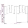 Kopfteil aus schwarzem Metall, 140 cm von , Kopf- und Fußteile - Ref: Foro24-373822, Preis: 36,26 €, Rabatt: %