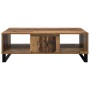 Mesa de Café Madera vieja 104 x 60 x 35 cm Madera de ingeniería en Mesas de centro | Comprar online en Foro24