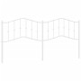 Kopfteil aus weißem Metall, 200 cm von , Kopf- und Fußteile - Ref: Foro24-373876, Preis: 35,01 €, Rabatt: %