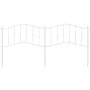 Kopfteil aus weißem Metall, 200 cm von , Kopf- und Fußteile - Ref: Foro24-373876, Preis: 34,52 €, Rabatt: %