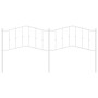 Kopfteil aus weißem Metall, 200 cm von , Kopf- und Fußteile - Ref: Foro24-373876, Preis: 35,01 €, Rabatt: %