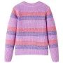 Jersey de punto infantil con rayas color lila y rosa 140 de , Camisetas para niños - Ref: Foro24-14538, Precio: 15,14 €, Desc...