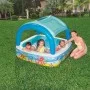 Bestway Play pool with blue awning 140x140x114 cm 52192 by Bestway, Swimming pools - Ref: Foro24-91619, Price: 49,32 €, Disco...
