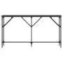 Mesa consola madera de ingeniería negro 140x23x75 cm by , Side tables - Ref: Foro24-837772, Price: 40,05 €, Discount: %