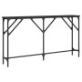 Mesa consola madera de ingeniería negro 140x23x75 cm by , Side tables - Ref: Foro24-837772, Price: 40,45 €, Discount: %
