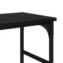 Mesa Consola con estante Roble Negro 150 x 29 x 76,5 cm en Mesas auxiliares | Comprar online en Foro24