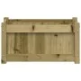 Außenblumenkästen, 2 Stück, imprägniertes Kiefernholz. von , Töpfe und Pflanzgefäße - Ref: Foro24-837448, Preis: 82,03 €, Rab...
