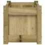 Außenblumenkästen, 2 Stück, imprägniertes Kiefernholz. von , Töpfe und Pflanzgefäße - Ref: Foro24-837448, Preis: 82,03 €, Rab...