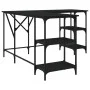 Ingenieurholz-Schreibtisch in Schwarz 139x139x75 cm von , Schreibtische - Ref: Foro24-837592, Preis: 102,46 €, Rabatt: %