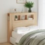 Cabecero LED madera ingeniería roble Sonoma 120x18,5x103,5 cm de , Cabeceros y pies de cama - Ref: Foro24-837339, Precio: 64,...
