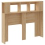 Cabecero LED madera ingeniería roble Sonoma 120x18,5x103,5 cm de , Cabeceros y pies de cama - Ref: Foro24-837339, Precio: 64,...