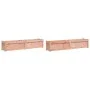 Jardineras de jardín 2 unidades madera maciza Douglas by , Pots and planters - Ref: Foro24-837481, Price: 145,90 €, Discount: %
