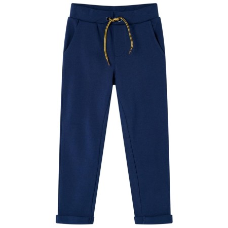 Pantalones infantiles con cordón azul marino 92 by , kids pants - Ref: Foro24-12984, Price: 11,35 €, Discount: %