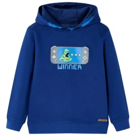 Kinderkapuzenpullover in Marineblau, Größe 92. von , Kinder-T-Shirts - Ref: Foro24-13369, Preis: 12,71 €, Rabatt: %