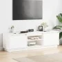 TV-Möbel aus massiver Kiefer in Weiß 140x35x40 cm von , TV-Möbel - Ref: Foro24-840413, Preis: 106,75 €, Rabatt: %