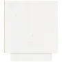 TV-Möbel aus massiver Kiefer in Weiß 140x35x40 cm von , TV-Möbel - Ref: Foro24-840413, Preis: 106,75 €, Rabatt: %