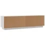 TV-Möbel aus massiver Kiefer in Weiß 140x35x40 cm von , TV-Möbel - Ref: Foro24-840413, Preis: 106,75 €, Rabatt: %