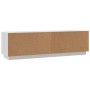 TV-Möbel aus massiver Kiefer in Weiß 140x35x40 cm von , TV-Möbel - Ref: Foro24-840413, Preis: 108,00 €, Rabatt: %