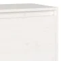 TV-Möbel aus massiver Kiefer in Weiß 140x35x40 cm von , TV-Möbel - Ref: Foro24-840413, Preis: 106,75 €, Rabatt: %