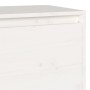 TV-Möbel aus massiver Kiefer in Weiß 140x35x40 cm von , TV-Möbel - Ref: Foro24-840413, Preis: 108,00 €, Rabatt: %