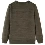 Sudadera infantil caqui oscuro melange 92 by , Kids T-shirts - Ref: Foro24-13204, Price: 11,24 €, Discount: %