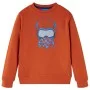 Kinder-Sweatshirt in hellem Ziegelrot, Größe 116. von , Kinder-T-Shirts - Ref: Foro24-13381, Preis: 11,24 €, Rabatt: %