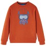 Kinder-Sweatshirt in hellem Ziegelrot, Größe 116. von , Kinder-T-Shirts - Ref: Foro24-13381, Preis: 11,35 €, Rabatt: %