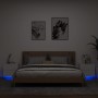 Wand-Nachttische mit LED-Lichtern, 2 Stück, weiß von , Nachttische - Ref: Foro24-836813, Preis: 82,67 €, Rabatt: %