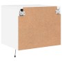 Mesitas de noche de pared con luces LED 2 unidades blanco by , Nightstands - Ref: Foro24-836813, Price: 82,58 €, Discount: %