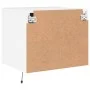 Mesitas de noche de pared con luces LED 2 unidades blanco de , Mesitas de noche - Ref: Foro24-836813, Precio: 81,26 €, Descue...