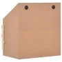 Chicken nesting box with 2 pine wood compartments 63x40x65cm by vidaXL, Egg incubators - Ref: Foro24-170651, Price: 74,74 €, ...